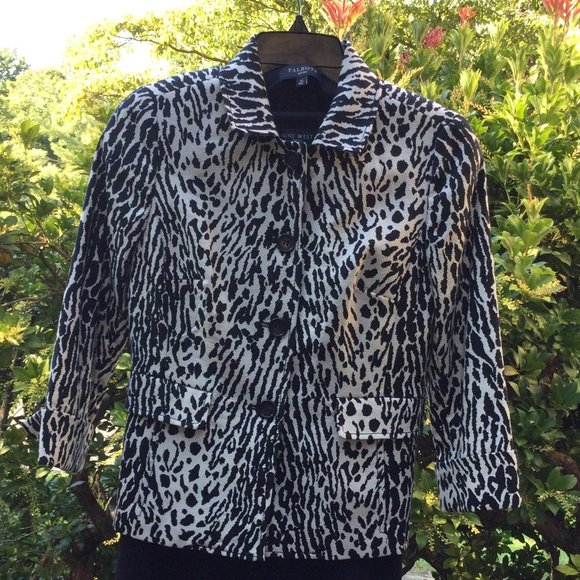 Talbots Leopard Skin Print Jacket - Picture 1 of 2